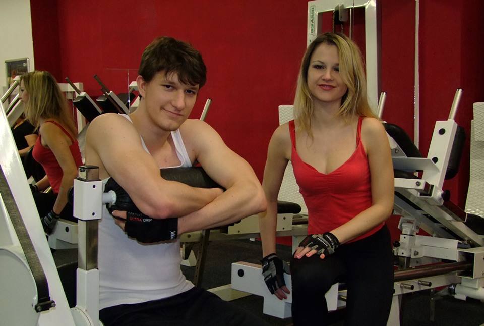MonaHvezdova's tweet photo. #gym #training #aftertrain #fitness #boyandgirl http://t.co/pWLQiK7f1g