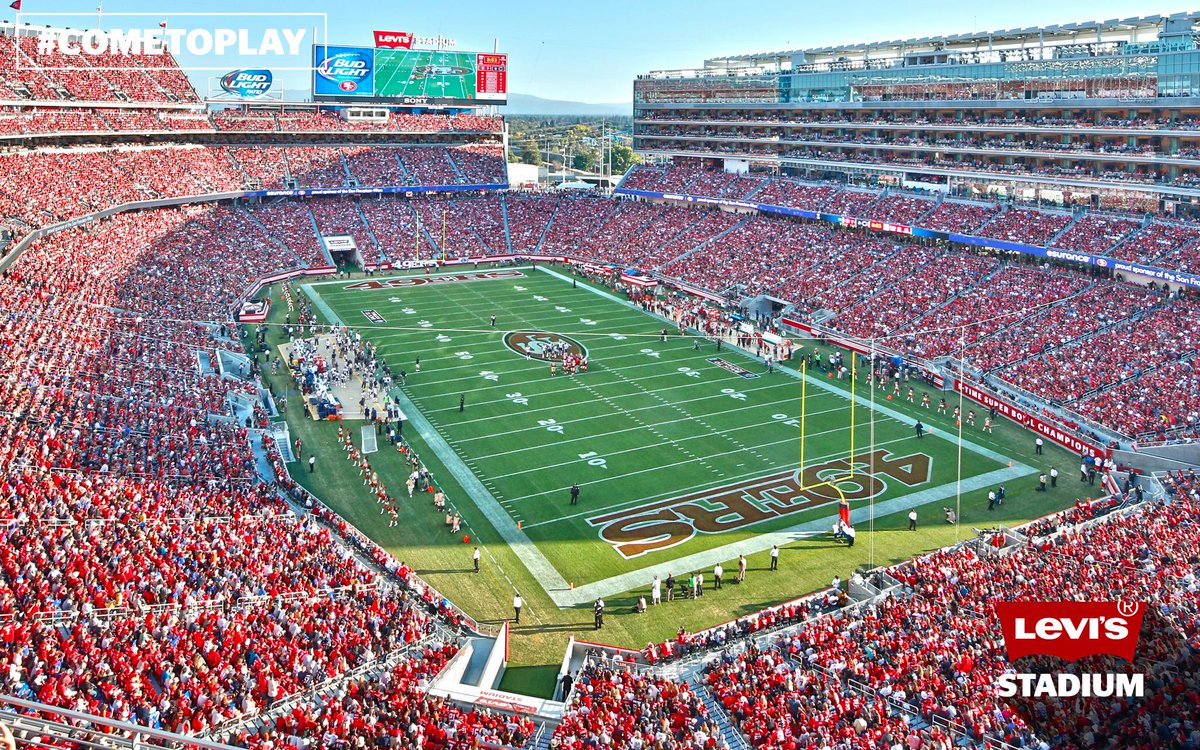 LevisStadium's tweet photo. Home of the Faithful #4BestWordsEver #49ers http://t.co/EKItRsaZnx