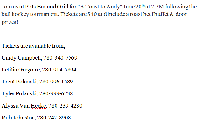 APCF2014's tweet photo. Where's everyone going after the hockey tourny? @PotsBarAndGrill of course! Get your tickets before they sell out! http://t.co/M9hyCvBU1x