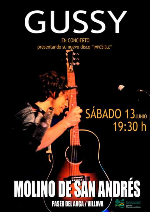 gussyrec's tweet photo. Este sabado os canto en el Molino de San Andres (Villava). Ultimo concierto antes de tomarme un descanso... http://t.co/r7wIXbmXgn