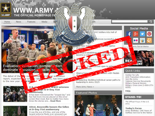 VaraCyber's tweet photo. Syrian Electronic Army Release a Statement Following Its Attack on the U.S. Army Website http://t.co/ffbYxwj9BS http://t.co/SZWMhDIDfx