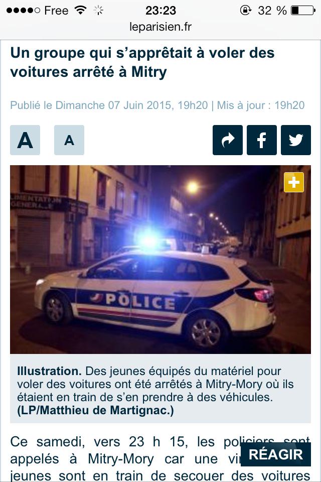 Mdrrrrr il sont dit on aler voler des voiture oooh les mithooo 😂😂😂 oklm m'enfou j'me suis pas fait peter 😂