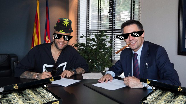Dan_alvestruz's tweet photo. @DaniAlvesD2 por fin se entiende con @jmbartomeu y renueva! 
#DaniAlves  #FCB #Barcelona #AlvesSeQueda #Alves2017 http://t.co/7vON1ZA02T