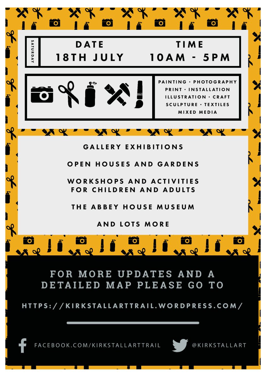 I'm sharing the new flyer again because it is brilliant and we like it! Take a look :)