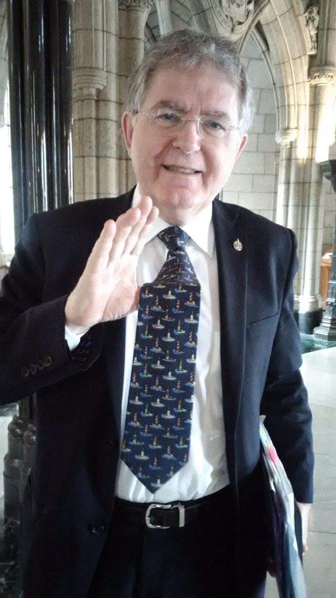 Thanks <a href="/JackHarrisNDP/">Jack Harris</a> for supporting the debate on my bill to save the <a href="/sambrolight/">Sambro Lighthouse</a> : you've got the tie to prove it!