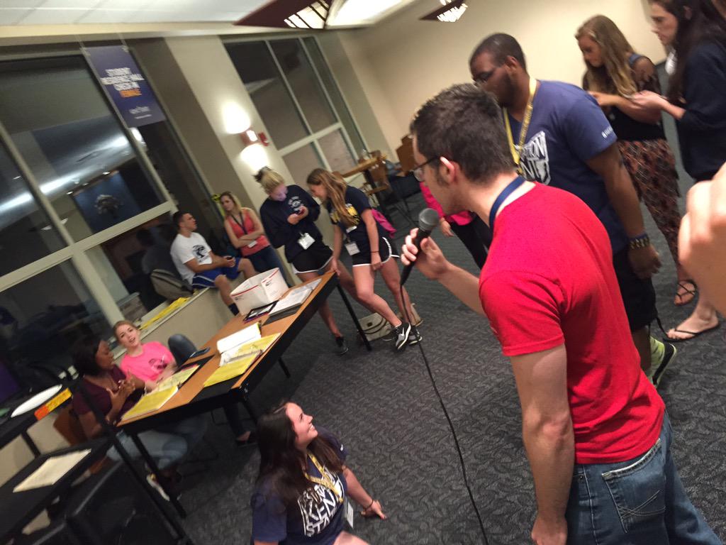 laurrrrrrrra's tweet photo. Got serenaded tonight by @Bein_Brown &amp; Scott! You guys are great! #JustTheWayYouAre #KentStateDKS http://t.co/d0nOFGOkTJ