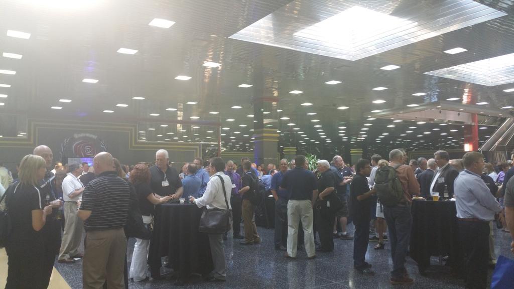 ProferredRivets's tweet image. Reception party at #Fastenertech15