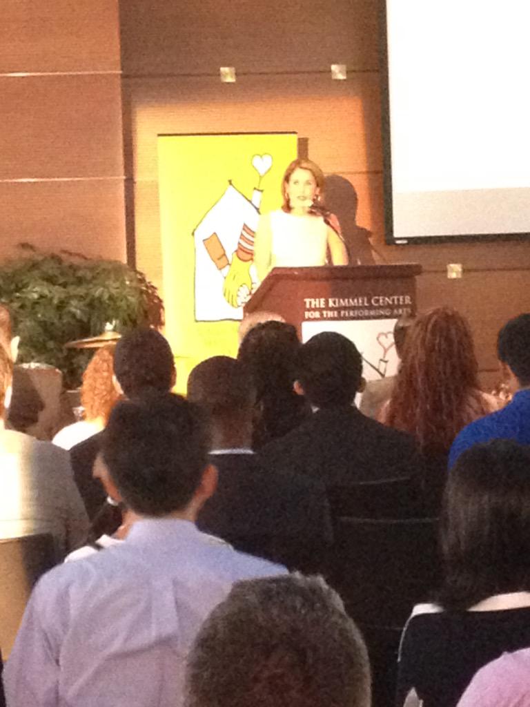 CoolSpeak's tweet photo. Philadelphia's @KathyOrrCBS3 emceeing the #RHCM scholarship celebration & introducing @CarlosOjedaJr #Coolspeak http://t.co/IzfykCISWC