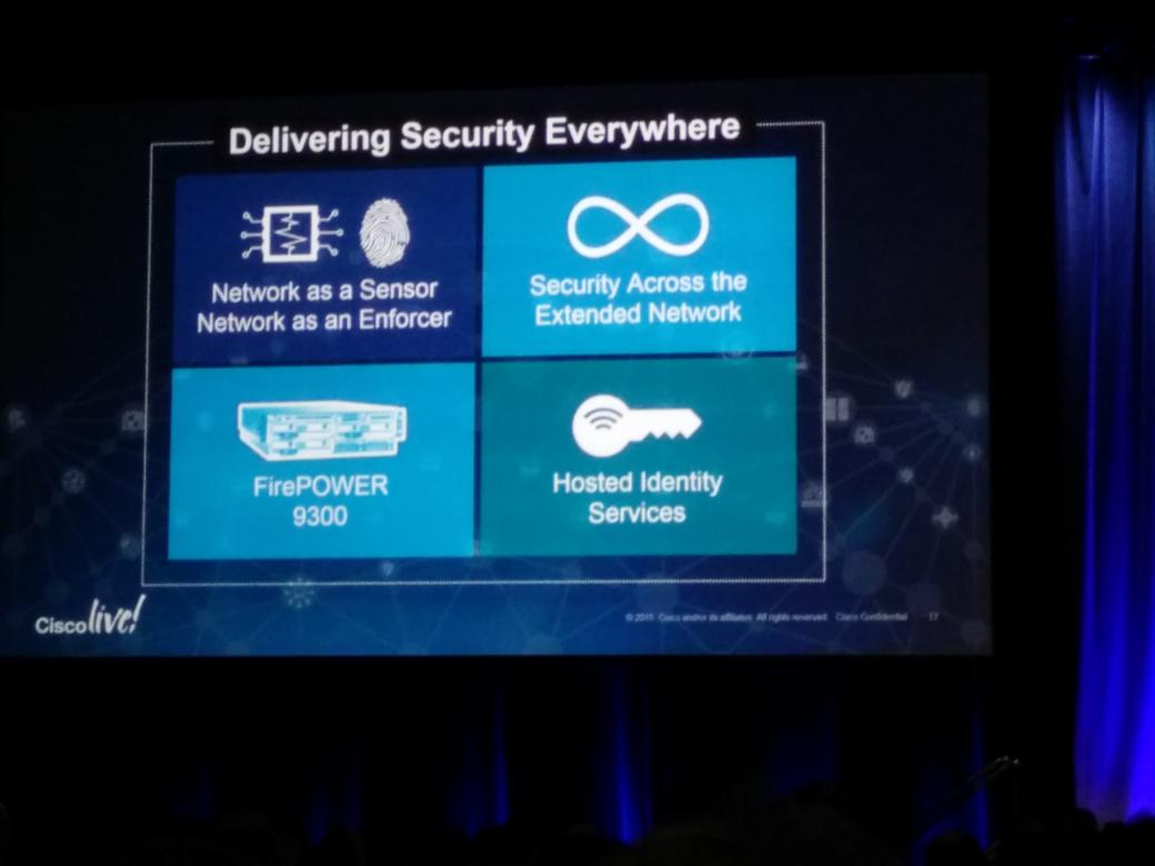 Security every where. Cisco FirePOWER services on the ISR!! Meet me at the Whisper suits or WOS for a demo. #CLUS