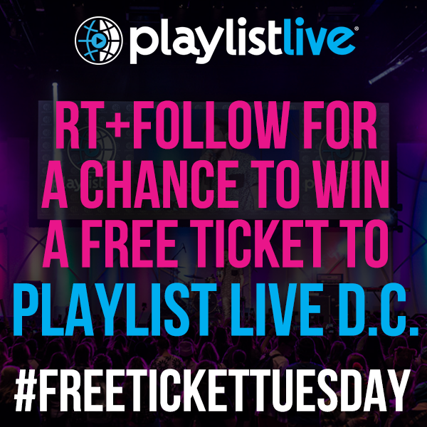 PlaylistLive's tweet image. We&apos;ll be picking 3 winners tonight for #freetickettuesday! #playlistlive #dccool