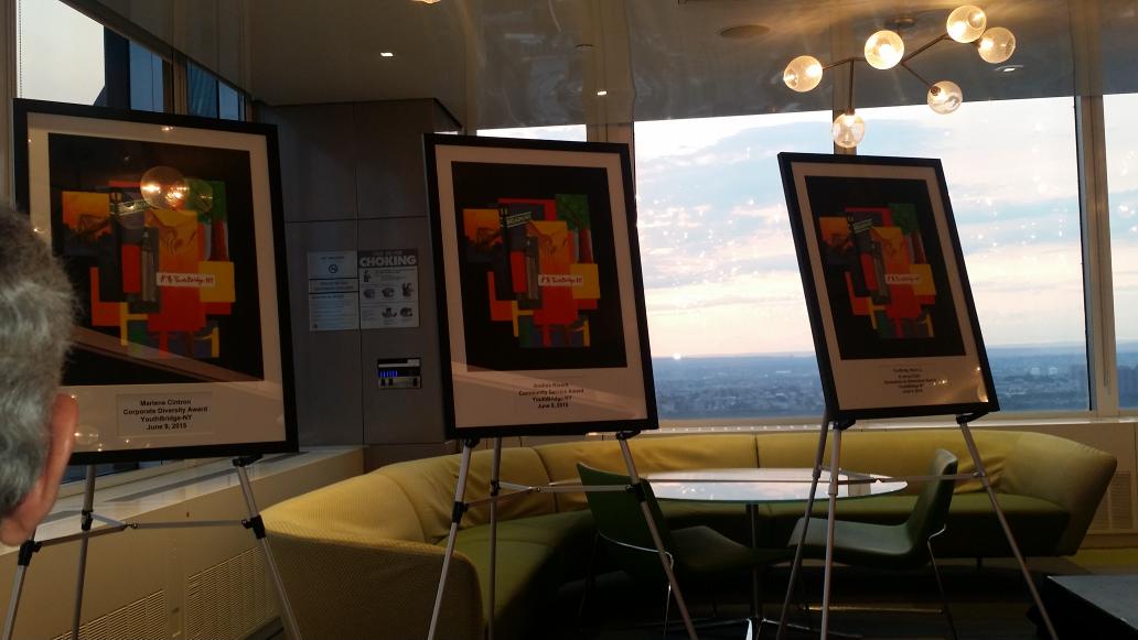 Being honored <a href="/YouthBridgeNY/">YouthBridge-NY</a>.  I am hopeful for the future and feeling quite old.