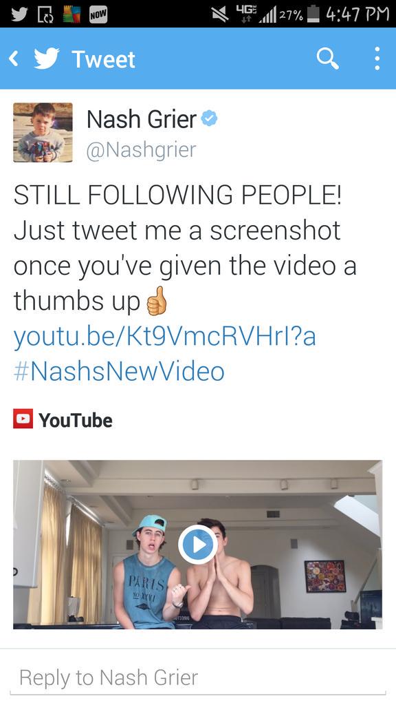 6_KyleeSanders's tweet photo. #NashsNewVideo  @Nashgrier http://t.co/47O2BQckpn