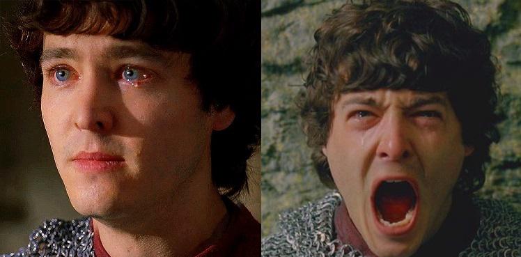 FanGirlLovee's tweet photo. The final three episodes of #Merlin wrecked me. :'( It was so well done, but so tragic! #MerlinFinale http://t.co/K0GyWKu5Tr