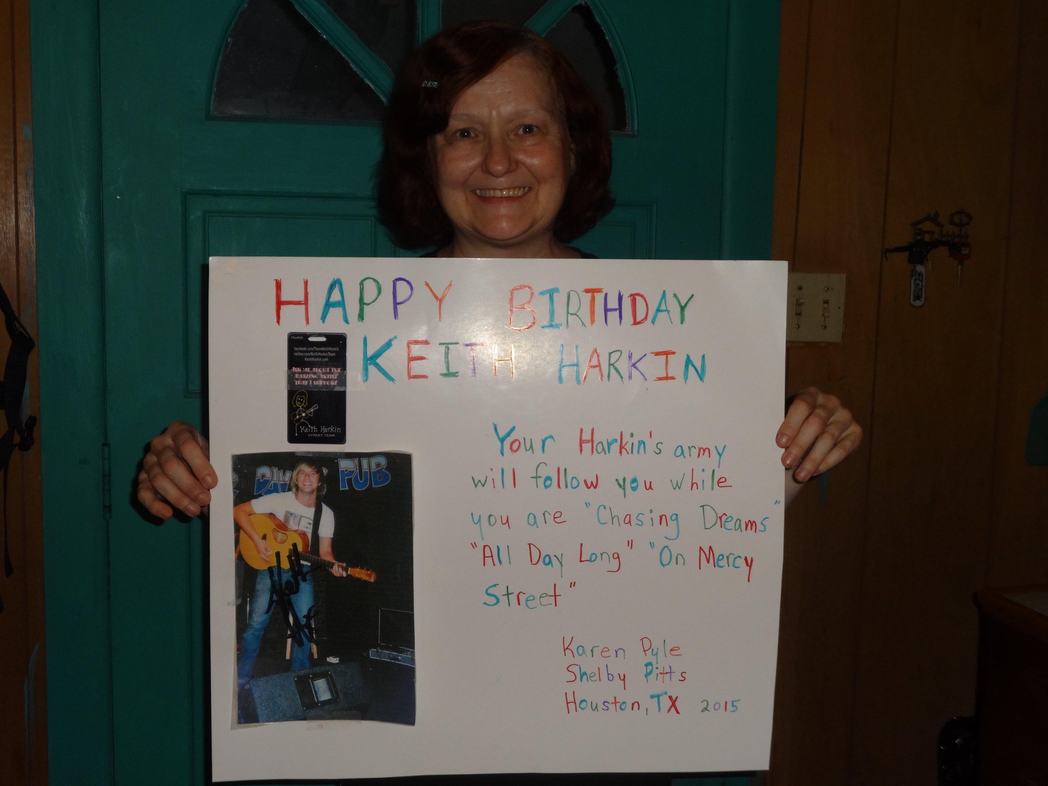   kkpyle: Happy Birthday to a truly gifted artist-Keith Harkin !  