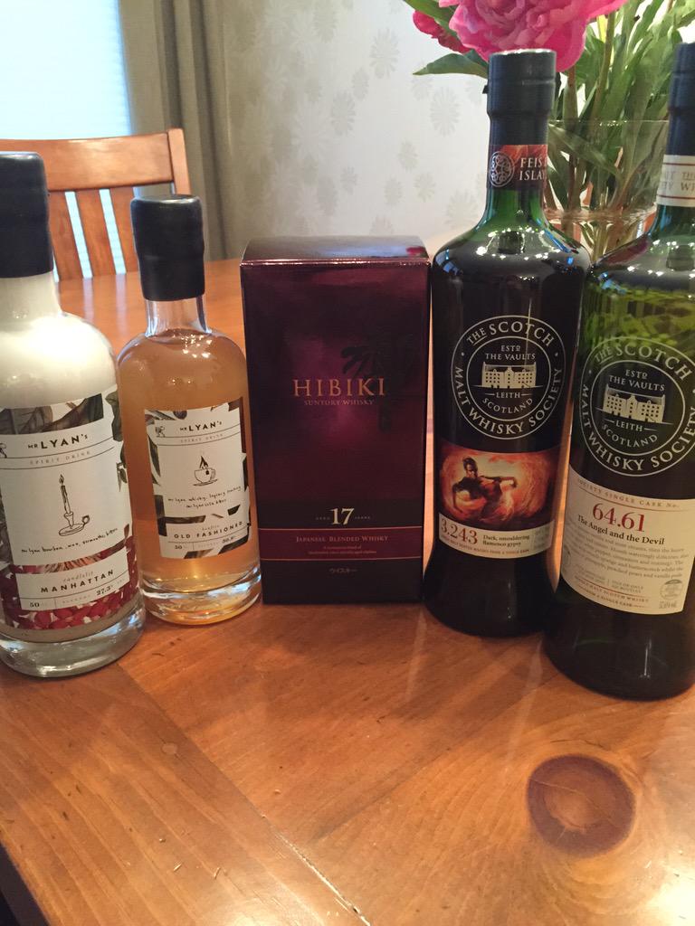 SMWSCanada's tweet image. Rob&apos;s return from London nets us a few new bottles. 😀