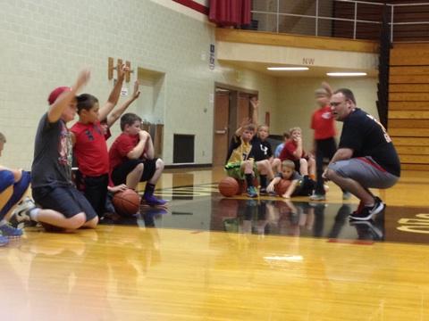 Had a great day at camp with the future Bruins!