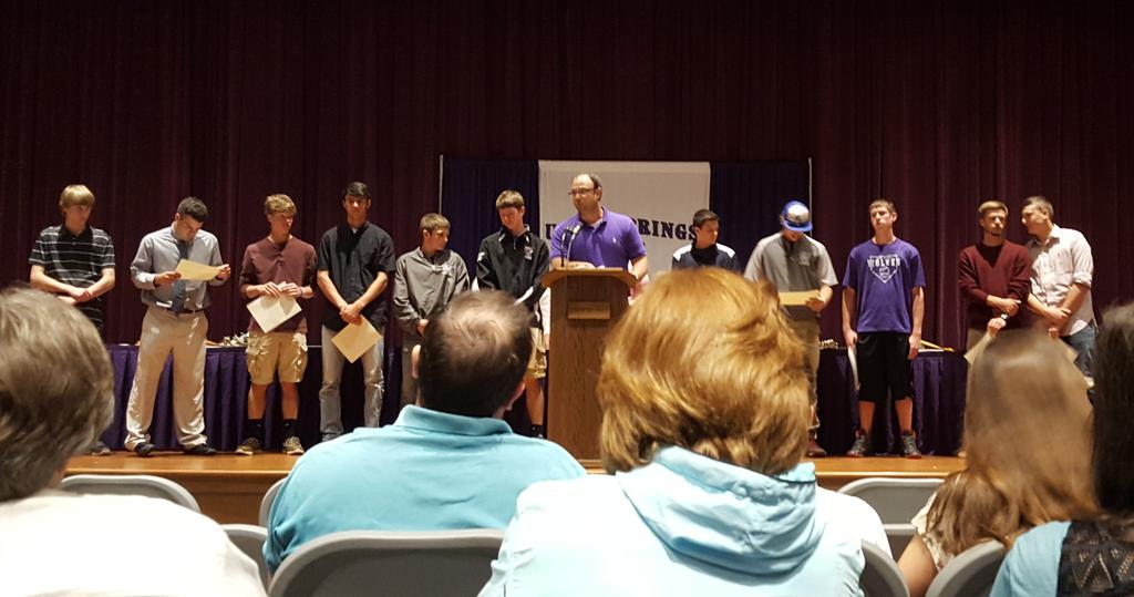 madelynquotes's tweet image. Look at all this swag #WolvesBaseball  @WolvesSwag