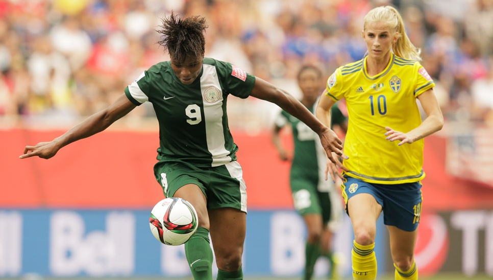 FIFAWWC's tweet photo. #NGA FW @oparanozie9 after #SWENGA: "After today, we are ready to take on any team" #FIFAWWC
http://t.co/2mfp9EzjWU http://t.co/Q9ZU6cZeLY