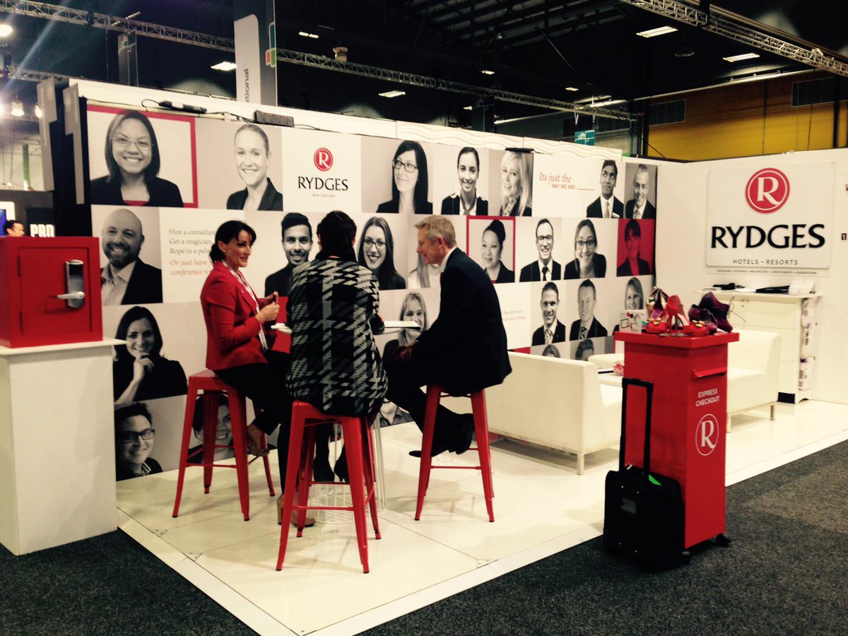 RydgesLatimer's tweet photo. Our National Sales Team are currently in AKL at @MEETINGS_NZ 2015 - look at our fancypants stand! #CINZMeetings2015 http://t.co/IkUcMg8Zji