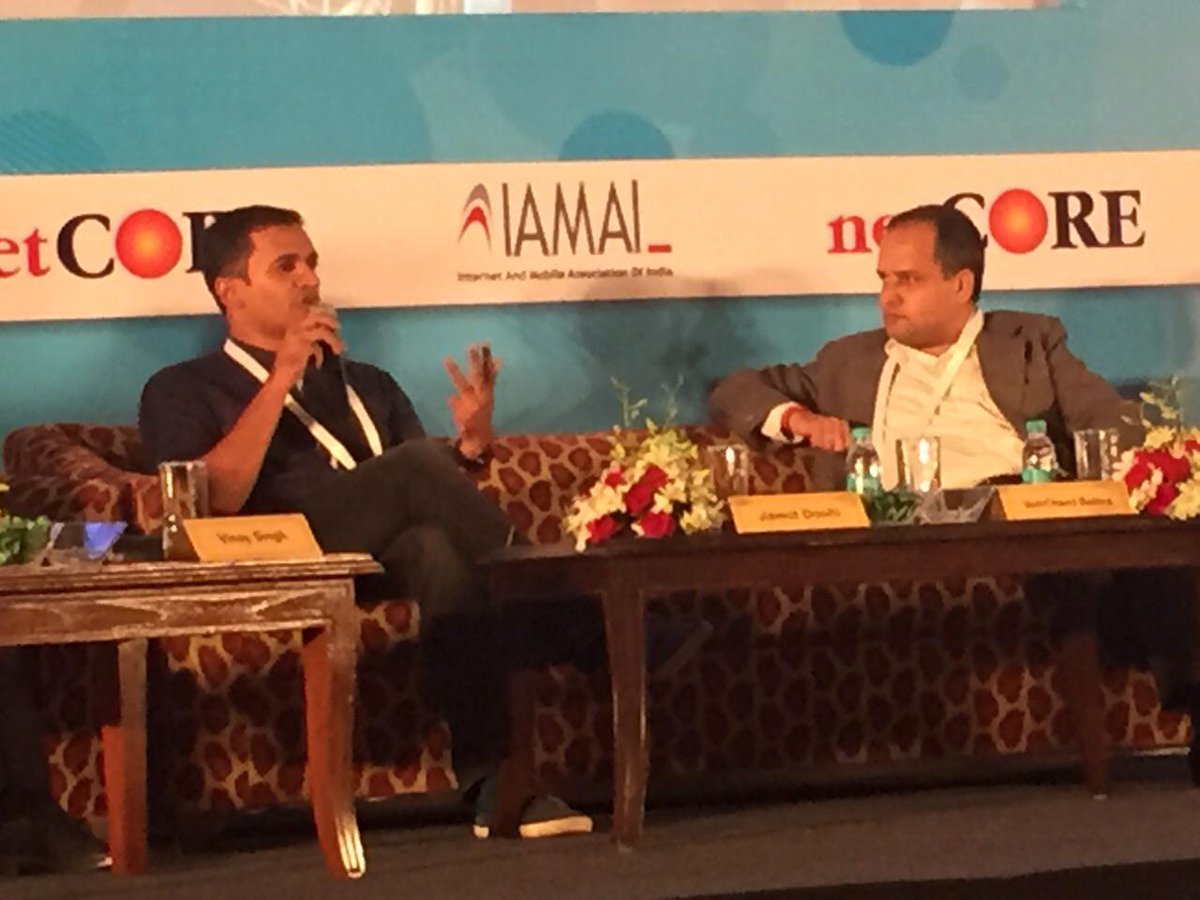 We are no longer living in a world where our actions n activities are private - VeerChand Bothra (@veer) @ #11MarCon