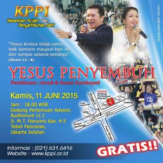 RevivalDepok's tweet photo. KPPI Yesus Penyembuh. Disediakan kendaraan antar jemput. Informasi: Suwandi 081386562142 http://t.co/hK5usWnaZi http://t.co/B2jZ0Ps7Sg