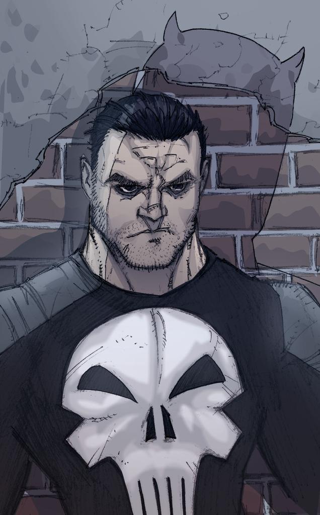 artofvictormed's tweet photo. Pretty excited about season 2 @Daredevil @Marvel @netflix  #Daredevil #punisher #art #comicbook #warmups #artist http://t.co/1JlkaAPDLz