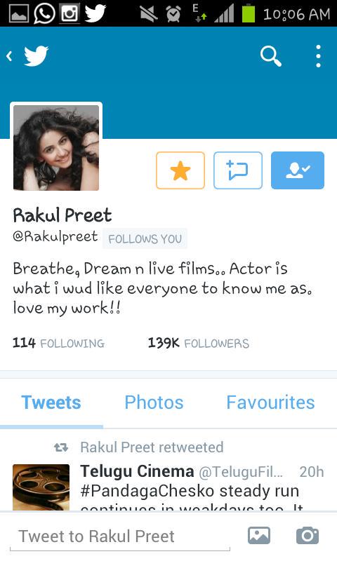 abc123ankur's tweet photo. @Rakulpreet .i cant believe. 😍😍😍😍😍😍 woowww i luv u soo much dear... @diljit_sekhon dil vekho yara.. assi te chaa gye. http://t.co/YpIfUm0jik