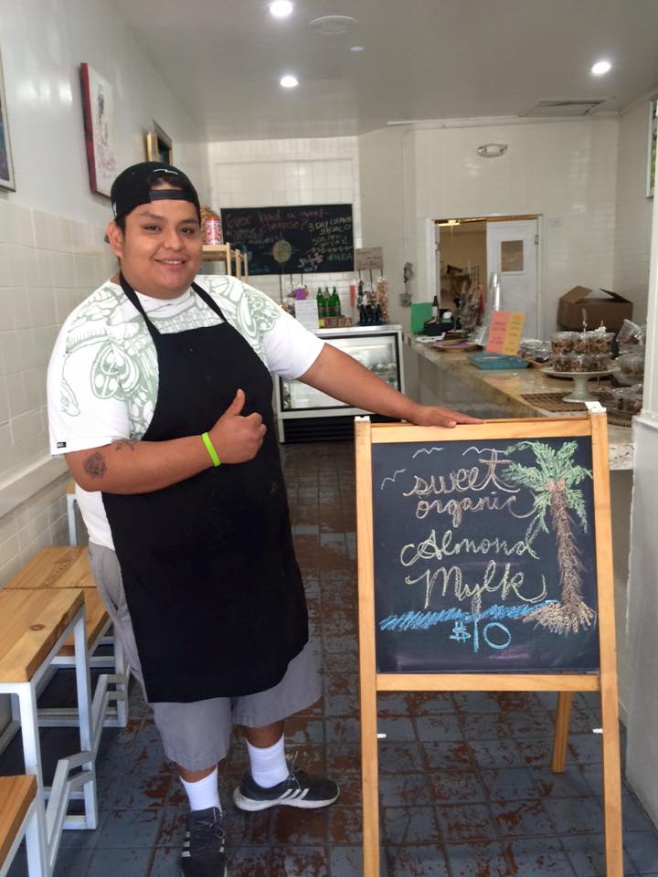 Meet Jericho! In 60 days he lost 17 pounds by juicing and eating plant based, grain free diet! 
Real food heals!