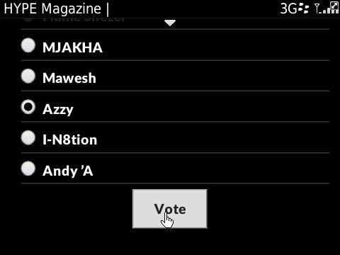 Azzy_EC's tweet image. ATTENTION: Fam plz vote for me on the HypeMagazine #NewComersDelight on this link hypemagazine.co.za ,thank you.☺