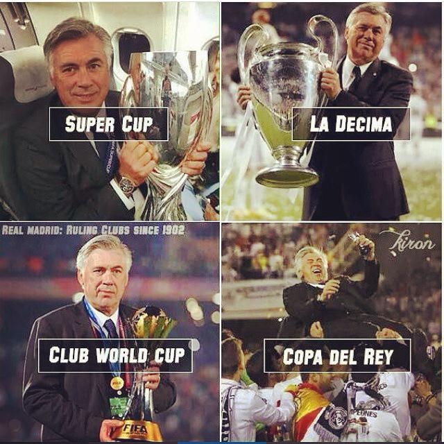 HAPPY BIRTHDAY CARLO ANCELOTTI who turns 56years old today // Feliz Cumple hoy 56anos Ancelotti! 