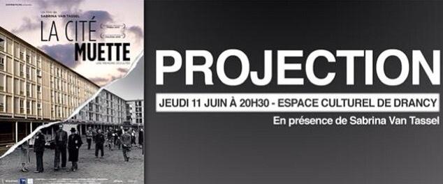 Projection demain de #lacitémuette à l'Espace Culturel de Drancy! En présence de la réalisatrice <a href="/SabVanTassel/">Sabrina Van Tassel</a>