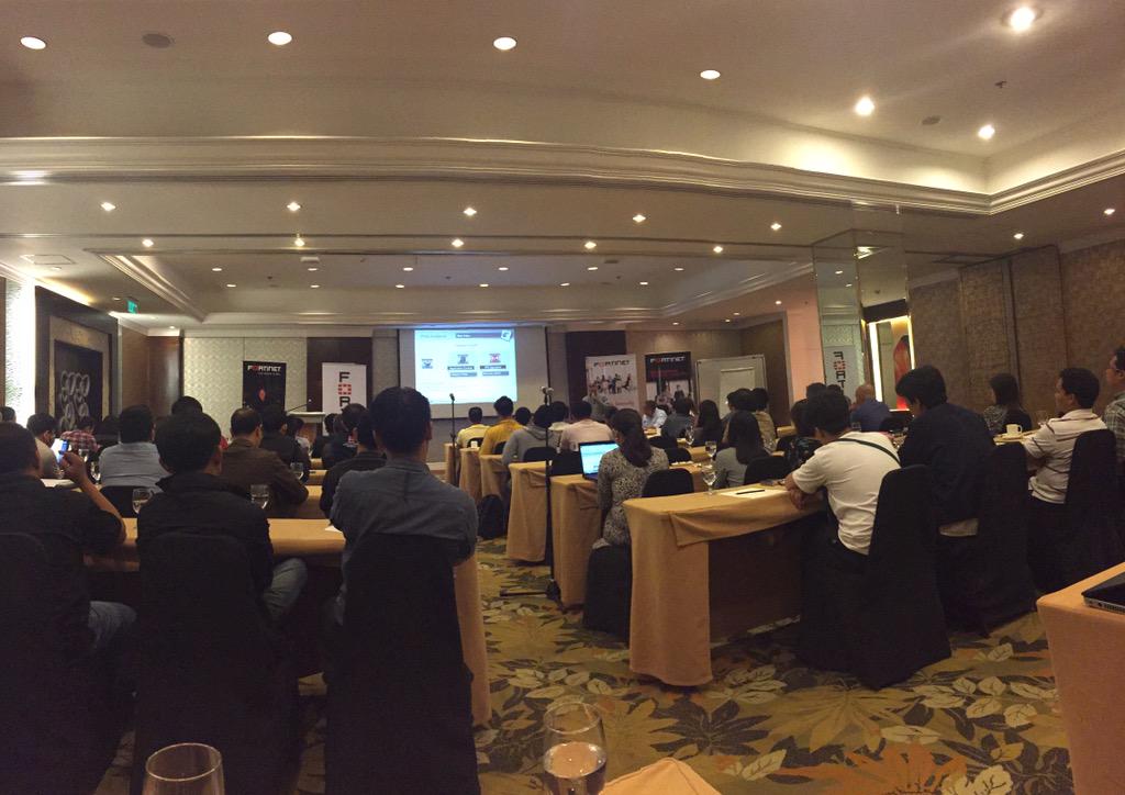 AfuangJen's tweet image. Full house workshop today! yay! 👏🏻🎉 #FortinetPH #FastSecureGlobal #NetworkSecurity