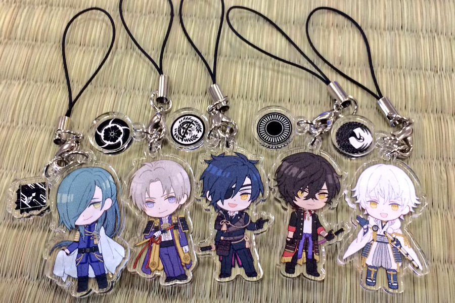 刀剣乱舞 グッズ ちび刀剣男士ストラップが可愛いと話題