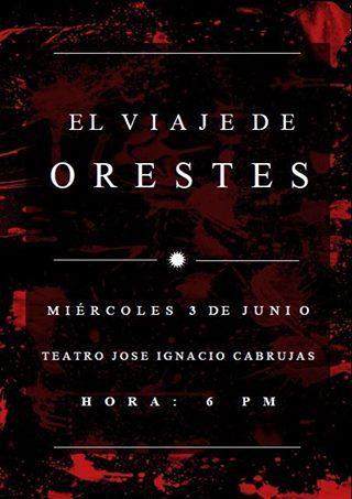 #MejorObraTeatral para El Viaje de Orestes, dirección Freddy Torres.