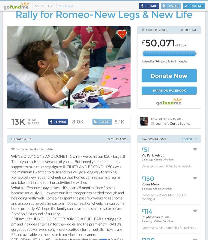 RallyforRomeo's tweet photo. Let's keep going! #RallyforRomeo http://t.co/ETqsSt1IcM