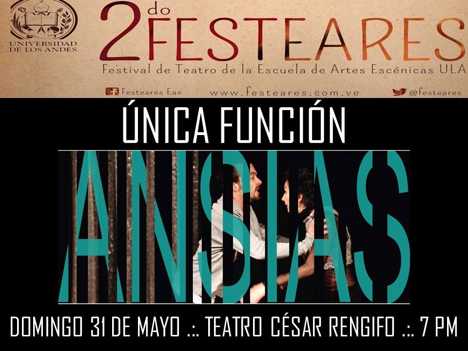 #MejorPuestaenEscena para la obra Ansias. Dirección de <a href="/ggrassob/">Giuseppe Grasso B.</a>