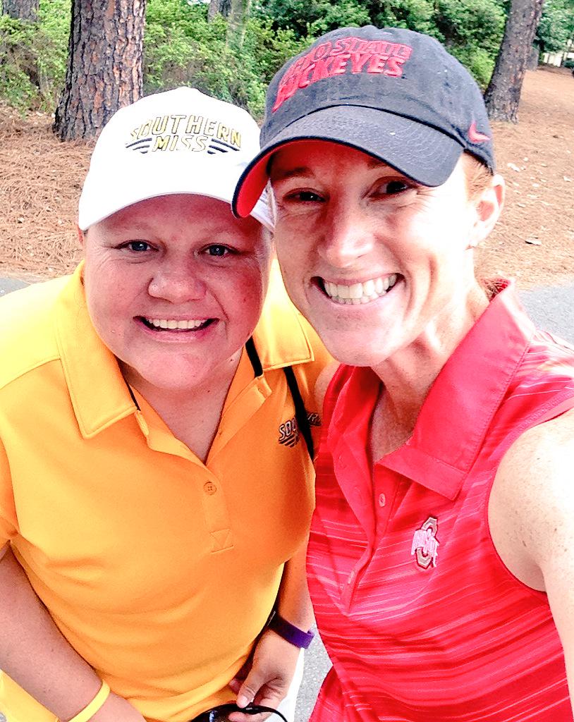 .@CoachBrennanUSM never disappoints! Her heart, enthusiasm, and smile are contagious! #worthcatching