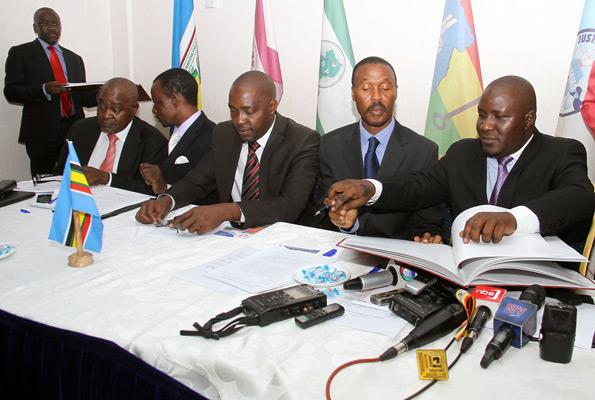 DailyMonitor's tweet photo. Opposition form ‘The Democratic Alliance’ ahead of 2016 polls:
http://t.co/fbaVBbFC8m http://t.co/AarsmBFAUE