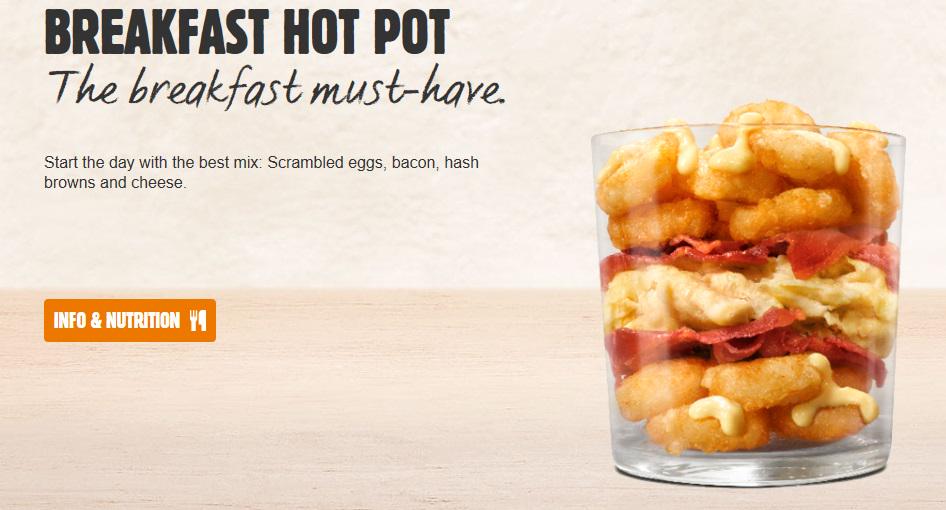 Burger Lad A Twitter Burger King Uk Revamps Breakfast Menu Adds Breakfast Hot Pot To Menu Burgerbusiness Http T Co 058kvhavrb Twitter