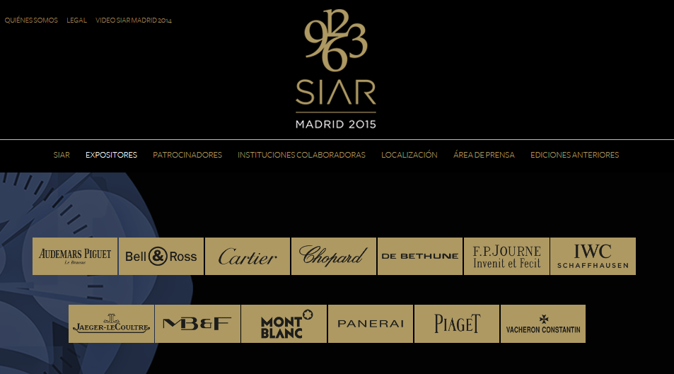 365thingsMadrid's tweet photo. Thing to do: International Watch Madrid Salon http://t.co/i1lwOtK68R http://t.co/3WLVcY8zBh