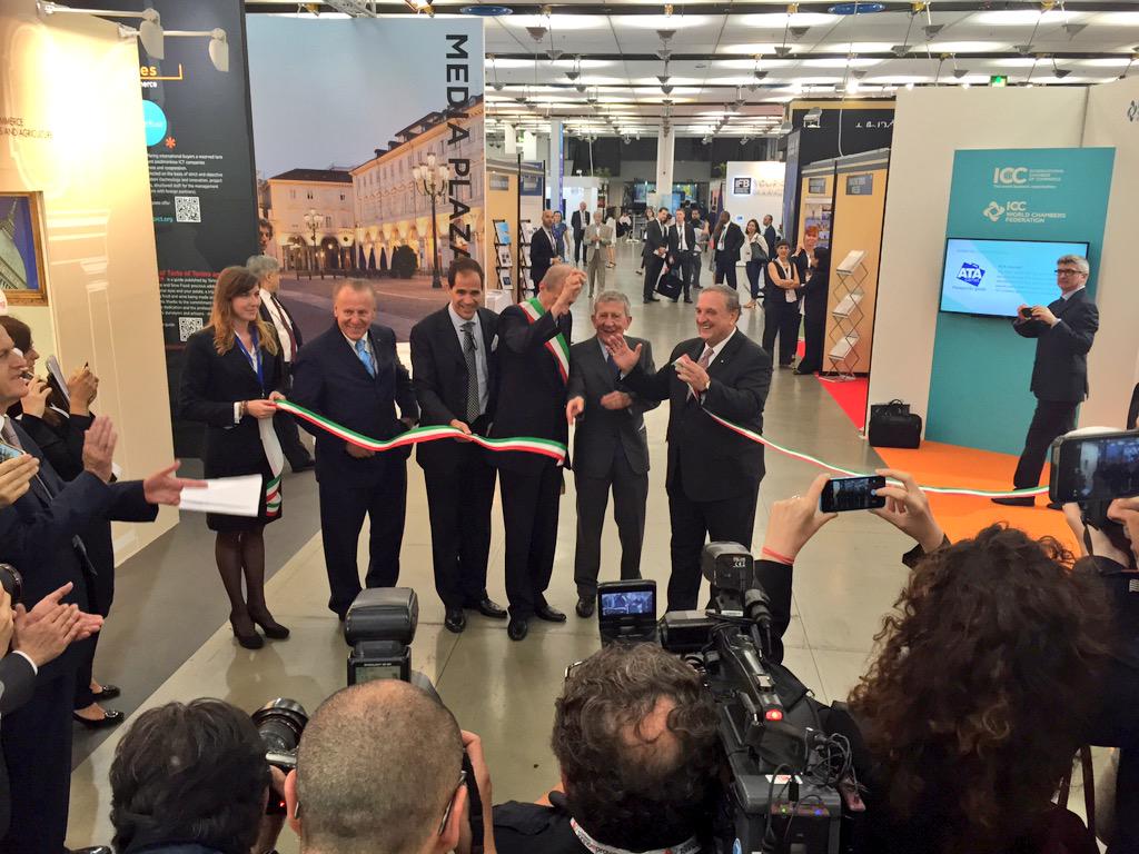 LingottoFiere's tweet photo. #9WCC is officially opened! Lingotto Fiere welcomes all delegates! #Torino http://t.co/QGf3Y4GqZw