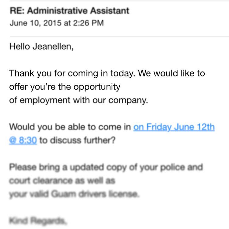 jeanllarenas's tweet image. Interview went well earlier. Got the job! #blessed #doublejob #administrativeAssistant #paperworks 🙏🏼💕