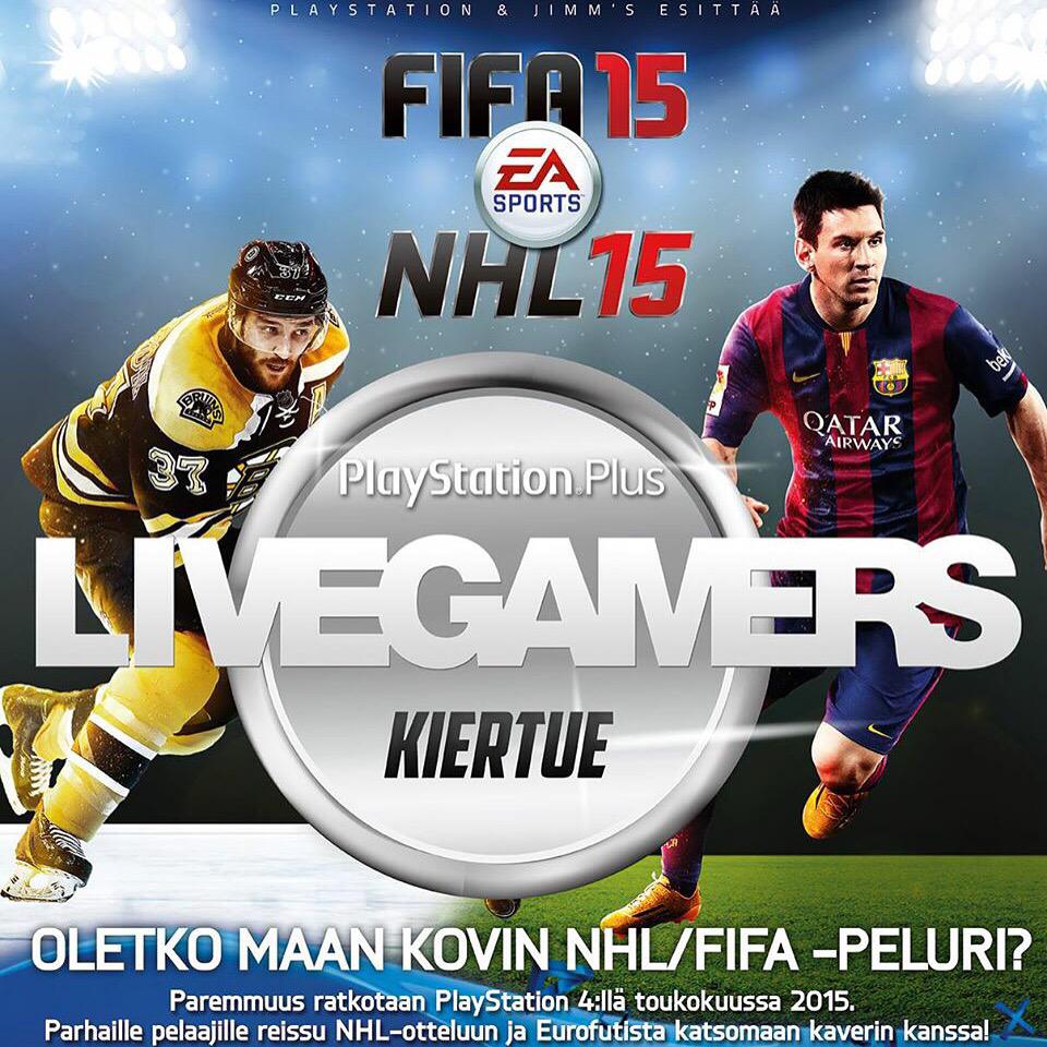 jjrfin's tweet photo. 900 osallistujaa,64 parasta jäljellä.Ketkä kruunataan Suomen NHL ja FIFA-mestareiksi 13.-14.6 @buzahki #esportsfi http://t.co/Z1WlBDBIzT