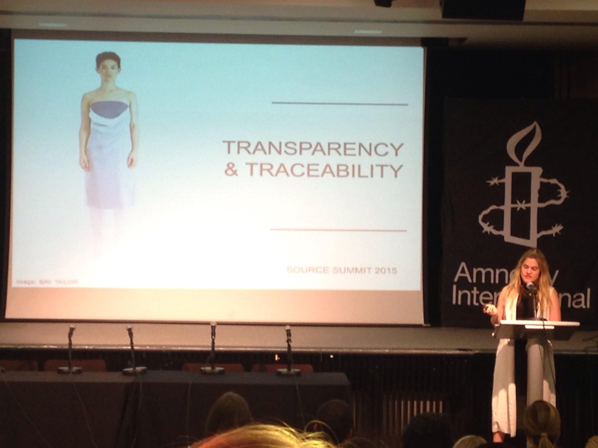 joinourco's tweet image. Sarah Ditty: “91 % of fashion companies don’t know where their cotton comes from”  #SourceSummit #EthicalFashionF