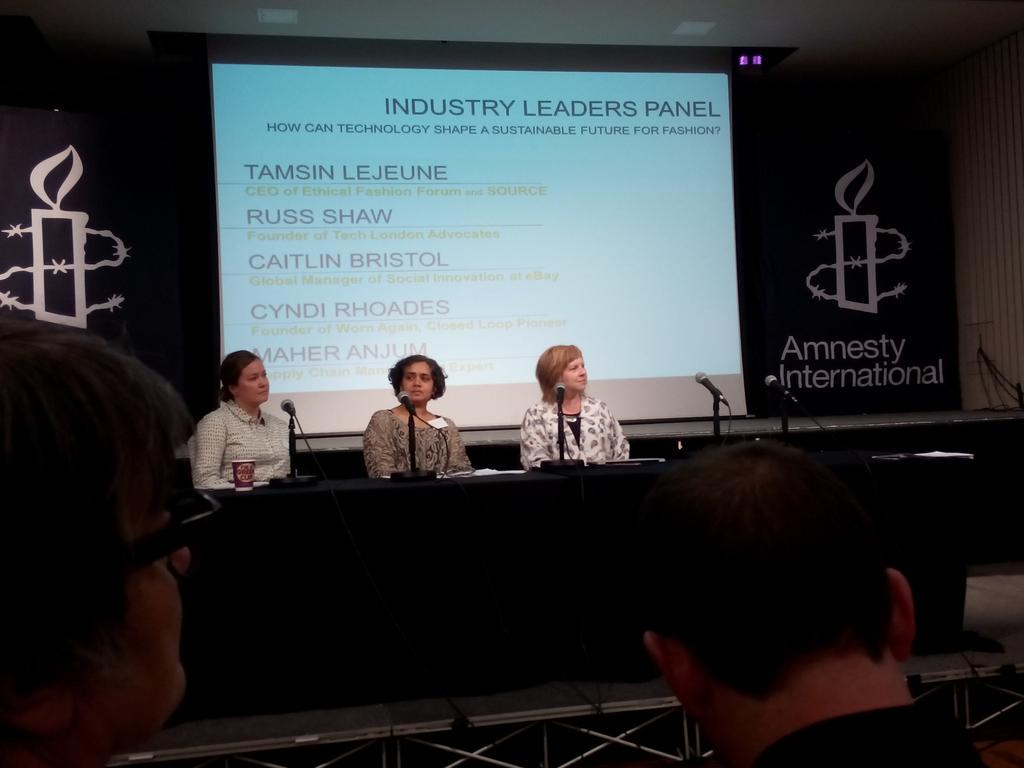 ClareLissaman's tweet image. So tired of conferences that say they can&apos;t find women to speak. Its not hard, great line up here at #SourceSummit