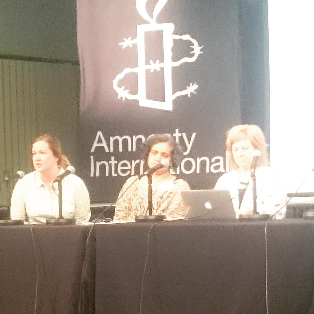 fashiontheglobe's tweet image. Enjoying a great panel discussion at the @EthicalFashionF #Sourcesummit