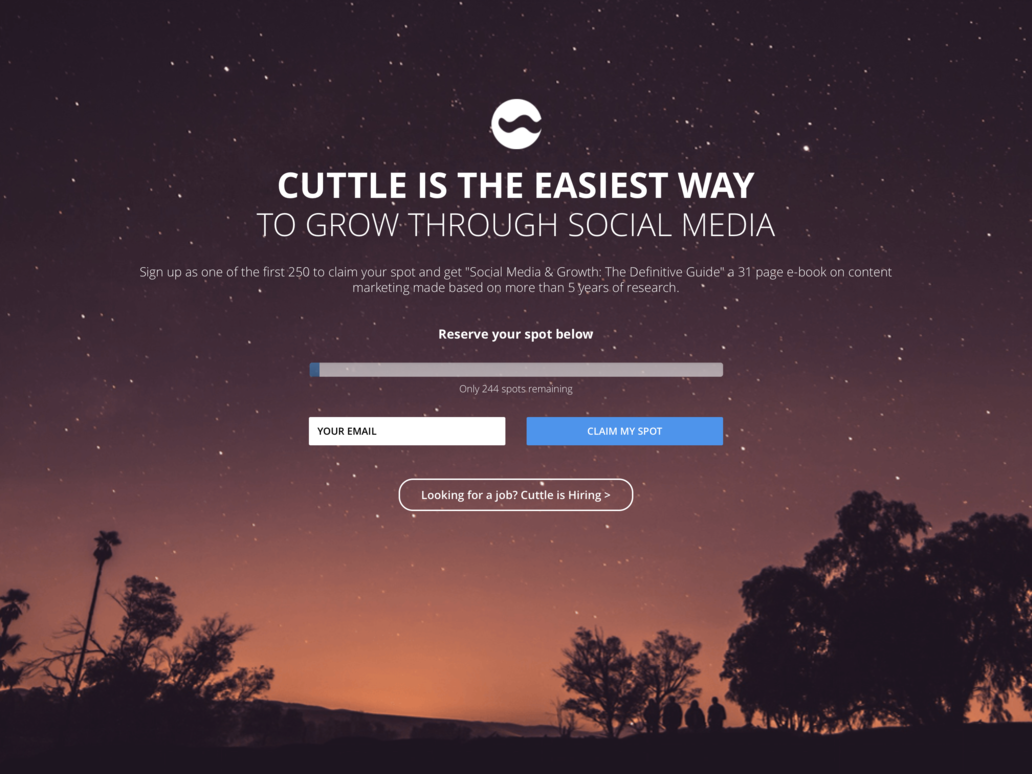 Cuttle: Automate your social media and connect with certified content creators btl.st/1f2gwLK