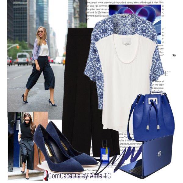 comcadadia's tweet image. Culloute, Pantalo i faldilla, en toc cas una bona opció per un conjunt de feina. #cullotes #workinglook #comcadadia