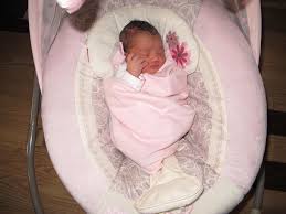 Me in my bassinet