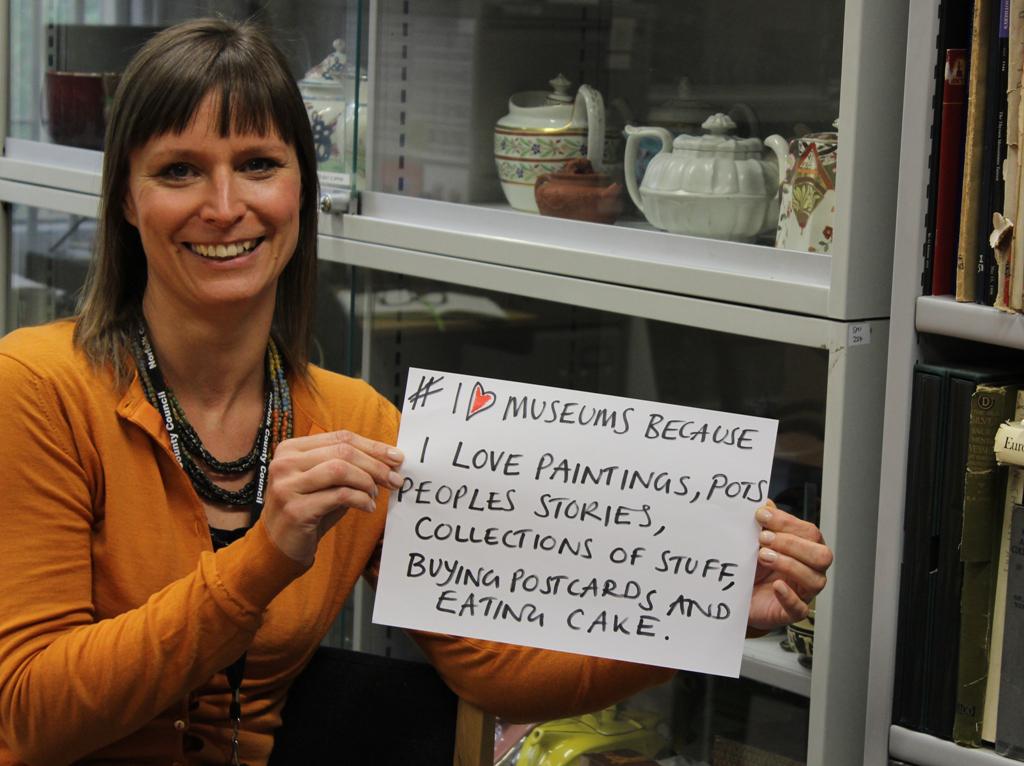 Sarah, the Teaching Museum Manager on why she loves museums. Share yours with #ILoveMuseums